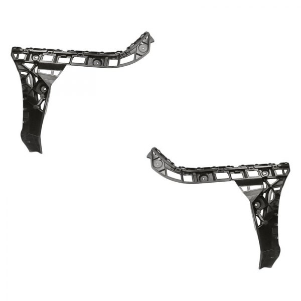 Replacement - Rear Driver and Passenger Side Outer Bumper Cover Retainer Bracket Set