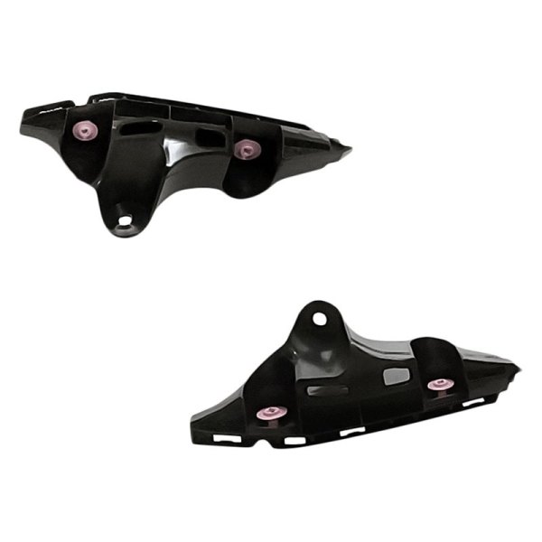 Replacement - Front Driver and Passenger Side Upper Bumper Cover Support Set