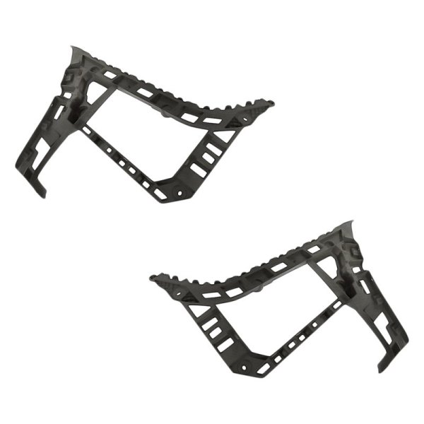 Replacement - Rear Driver and Passenger Side Bumper Cover Side Retainer Bracket Set