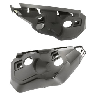 Replacement - Front Driver and Passenger Side Bumper Support Set (Standard Line)