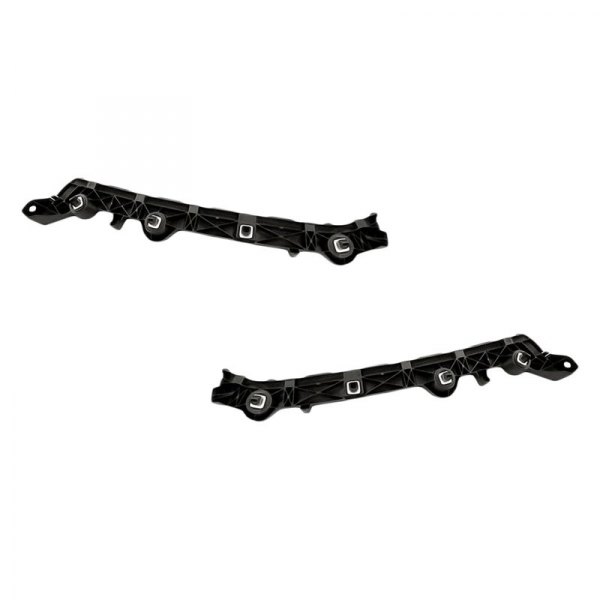 Replacement - Rear Driver and Passenger Side Bumper Cover Retainer Bracket Set