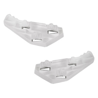 Replacement - Front Driver and Passenger Side Bumper Cover Spacer Bracket Set (Standard Line)