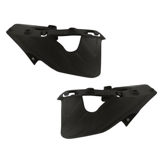 Replacement - Front Driver and Passenger Side Bumper Cover Rear Side Support Set (Standard Line)