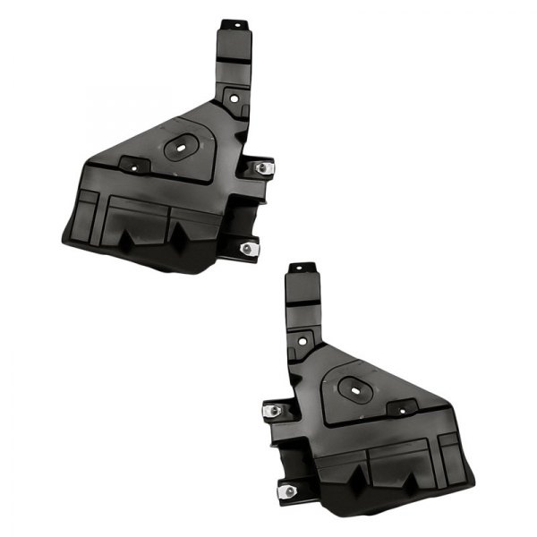 Replacement - Rear Driver and Passenger Side Bumper Cover Support Rail Set