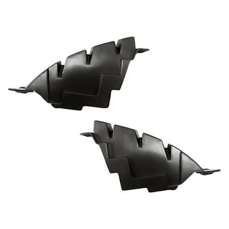 Replacement - Front Outer Driver and Passenger Side Bumper Cover Bracket Set (Standard Line)