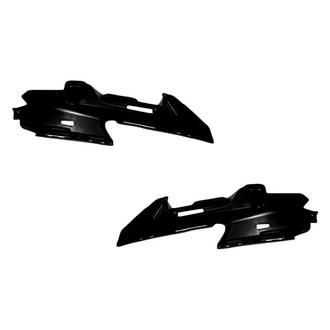 Replacement - Front Upper Driver and Passenger Side Bumper Cover Support Set (Standard Line)