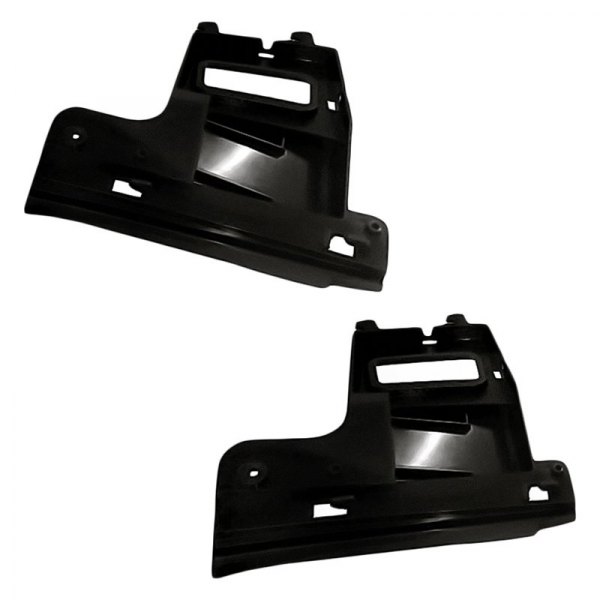 Replacement - Front Driver and Passenger Side Outer Bumper Cover Insert Set