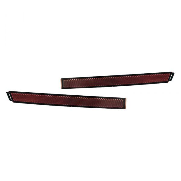 Replacement - Rear Driver and Passenger Side Inner Bumper Reflector Set