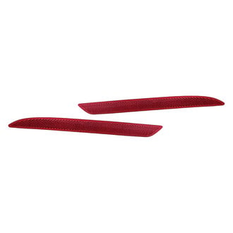 Replacement - Rear Driver and Passenger Side Bumper Reflector Set (CAPA Certified)