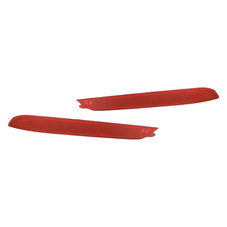 Replacement - Rear Driver and Passenger Side Bumper Reflector Set (CAPA Certified)