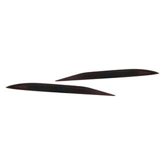 Replacement - Rear Driver and Passenger Side Bumper Reflector Set (CAPA Certified)