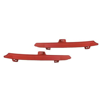 Replacement - Rear Driver and Passenger Side Bumper Reflector Set (CAPA Certified)