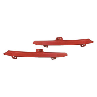Replacement - Rear Driver and Passenger Side Bumper Reflector Set (Standard Line)