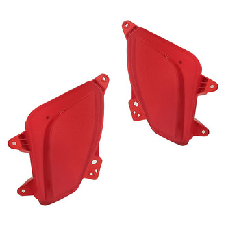 Replacement - Rear Driver and Passenger Side Bumper Reflector Set (Standard Line)