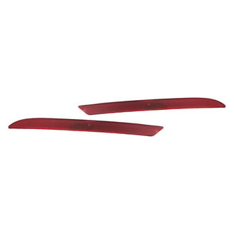 Replacement - Rear Driver and Passenger Side Bumper Reflector Set (CAPA Certified)