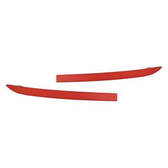 Replacement - Rear Driver and Passenger Side Bumper Reflector Set (Standard Line)