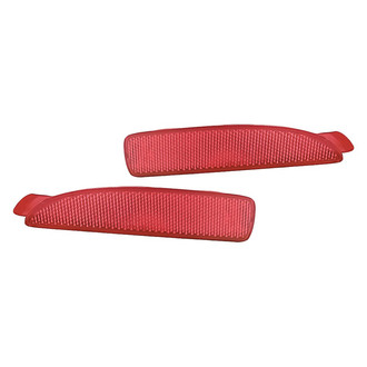 Replacement - Rear Driver and Passenger Side Bumper Reflector Set (Standard Line)