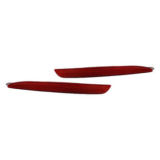 Replacement - Rear Driver and Passenger Side Bumper Reflector Set (CAPA Certified)