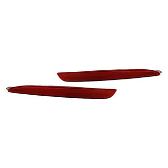 Replacement - Rear Driver and Passenger Side Bumper Reflector Set (Standard Line)