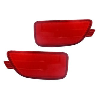 Replacement - Rear Driver and Passenger Side Bumper Reflector Set (Standard Line)