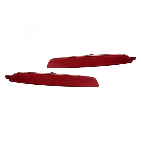 Replacement - Rear Driver and Passenger Side Bumper Reflector Set