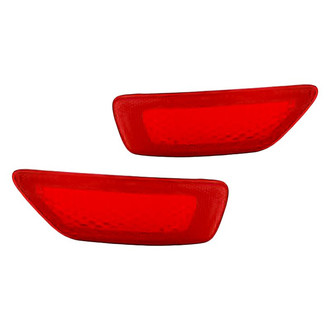Replacement - Rear Driver and Passenger Side Bumper Reflector Set (Standard Line)
