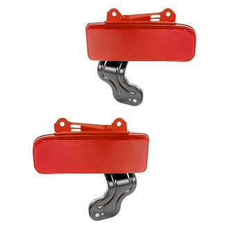 Replacement - Rear Driver and Passenger Side Bumper Reflector Set (CAPA Certified)