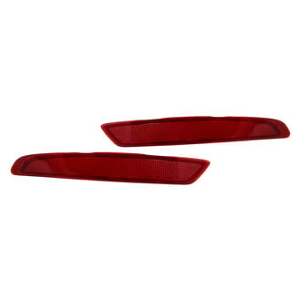 Replacement - Rear Driver and Passenger Side Bumper Reflector Set (CAPA Certified)