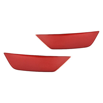 Replacement - Rear Driver and Passenger Side Bumper Reflector Set (Standard Line)