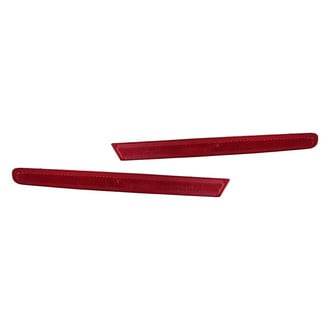 Replacement - Rear Driver and Passenger Side Bumper Reflector Set (Standard Line)