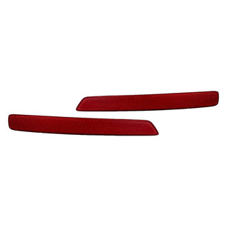 Replacement - Rear Driver and Passenger Side Bumper Reflector Set (Standard Line)