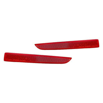 Replacement - Rear Driver and Passenger Side Bumper Reflector Set (CAPA Certified)