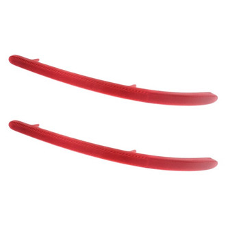 Replacement - Rear Lower Driver and Passenger Side Bumper Reflector Set (Standard Line)