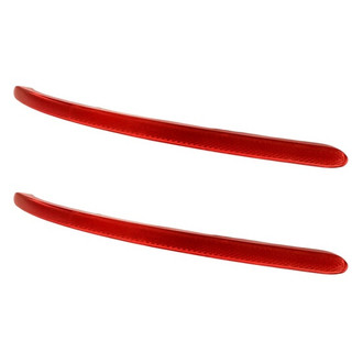 Replacement - Rear Upper Driver and Passenger Side Bumper Reflector Set (Standard Line)