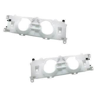 Replacement - Driver and Passenger Side Headlight Bracket Set (Standard Line)