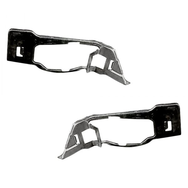 Replacement - Driver and Passenger Side Headlight Mounting Bracket Set
