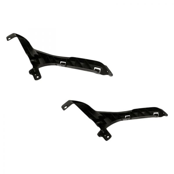 Replacement - Front Driver and Passenger Side Bumper Cover Side Beam Set