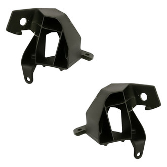 Replacement - Lower Driver and Passenger Side Headlight Bracket Set (Standard Line)