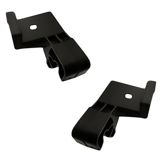 Replacement - Driver and Passenger Side Headlight Bracket Set (Standard Line)