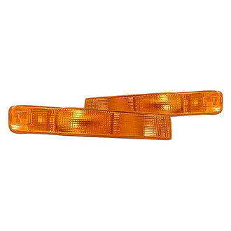 Replacement - Driver and Passenger Side Turn Signal/Parking Light Set (CAPA Certified)