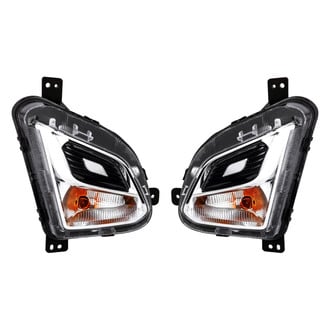 Replacement - Driver and Passenger Side Turn Signal/Parking Lights Set (CAPA Certified)