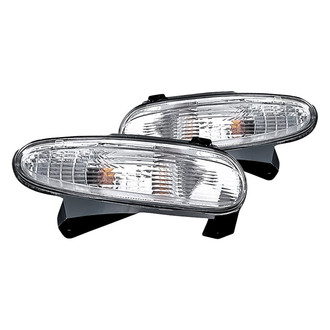 Replacement - Driver and Passenger Side Turn Signal/Parking Light Set (CAPA Certified)