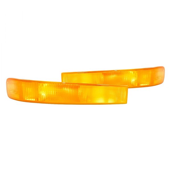 Replacement - Driver and Passenger Side Turn Signal/Parking Light Lens and Housing