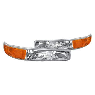 Replacement - Driver and Passenger Side Turn Signal/Parking Light Set (CAPA Certified)