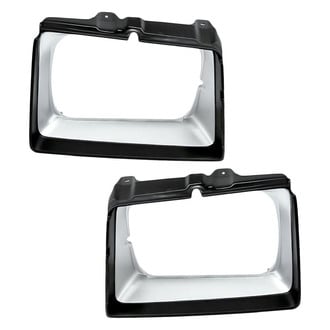 Replacement - Driver and Passenger Side Headlight Bezel Set (Standard Line)