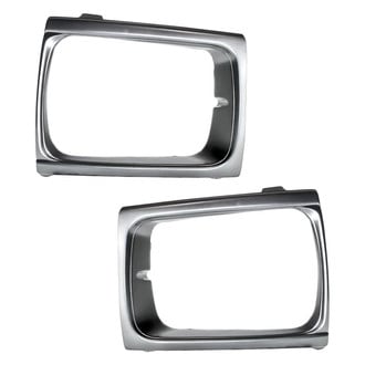 Replacement - Driver and Passenger Side Headlight Bezel Set (Standard Line)