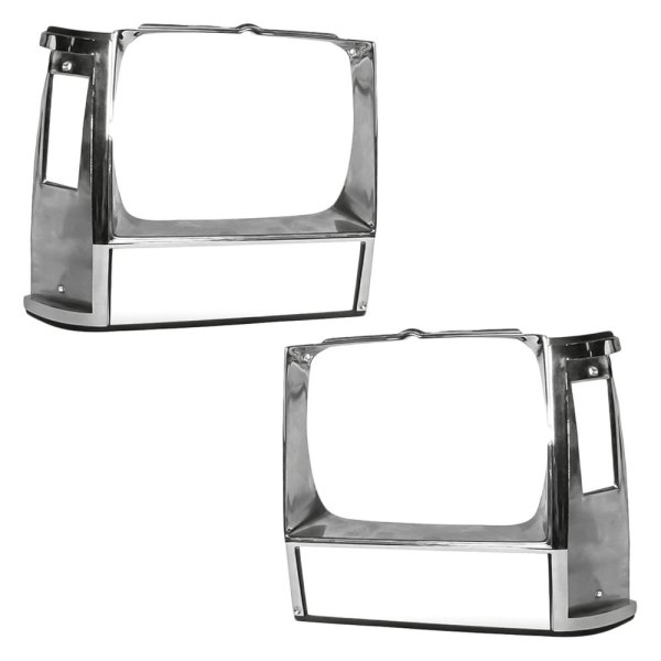 Replacement - Driver and Passenger Side Headlight Bezel Set