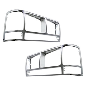 Replacement - Driver and Passenger Side Headlight Bezel Set (Standard Line)