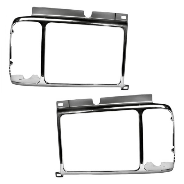 Replacement - Driver and Passenger Side Headlight Bezel Set