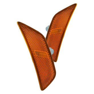 Replacement - Driver and Passenger Side Marker Light Set (CAPA Certified)